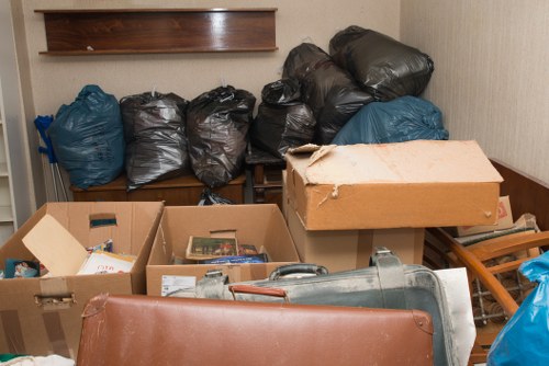 Clean and tidy garage space after clearance